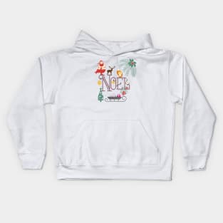 Christmas Noel Kids Hoodie